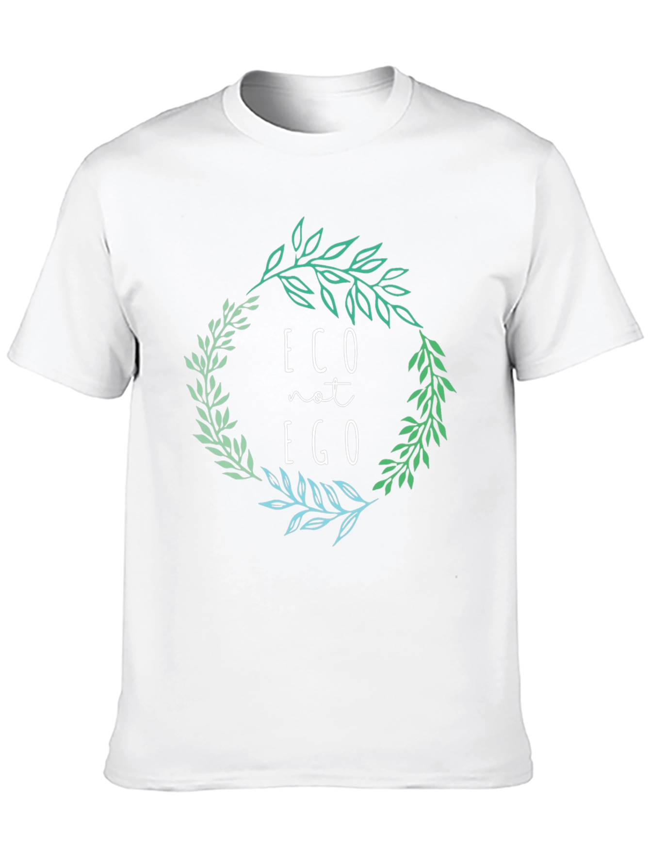 Eco Not Ego Graphic Tee - Organic Cotton