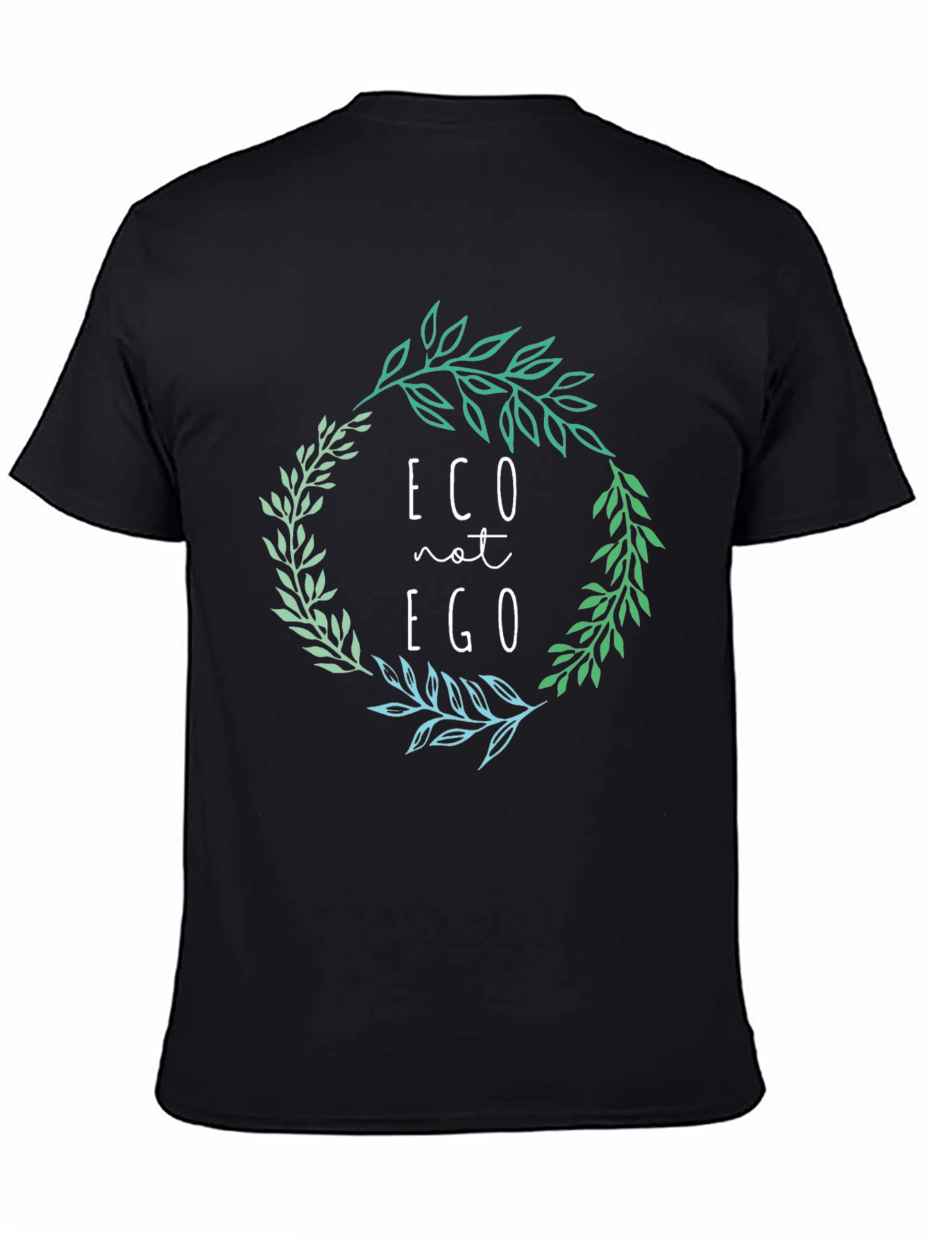 Eco Not Ego Graphic Tee - Organic Cotton
