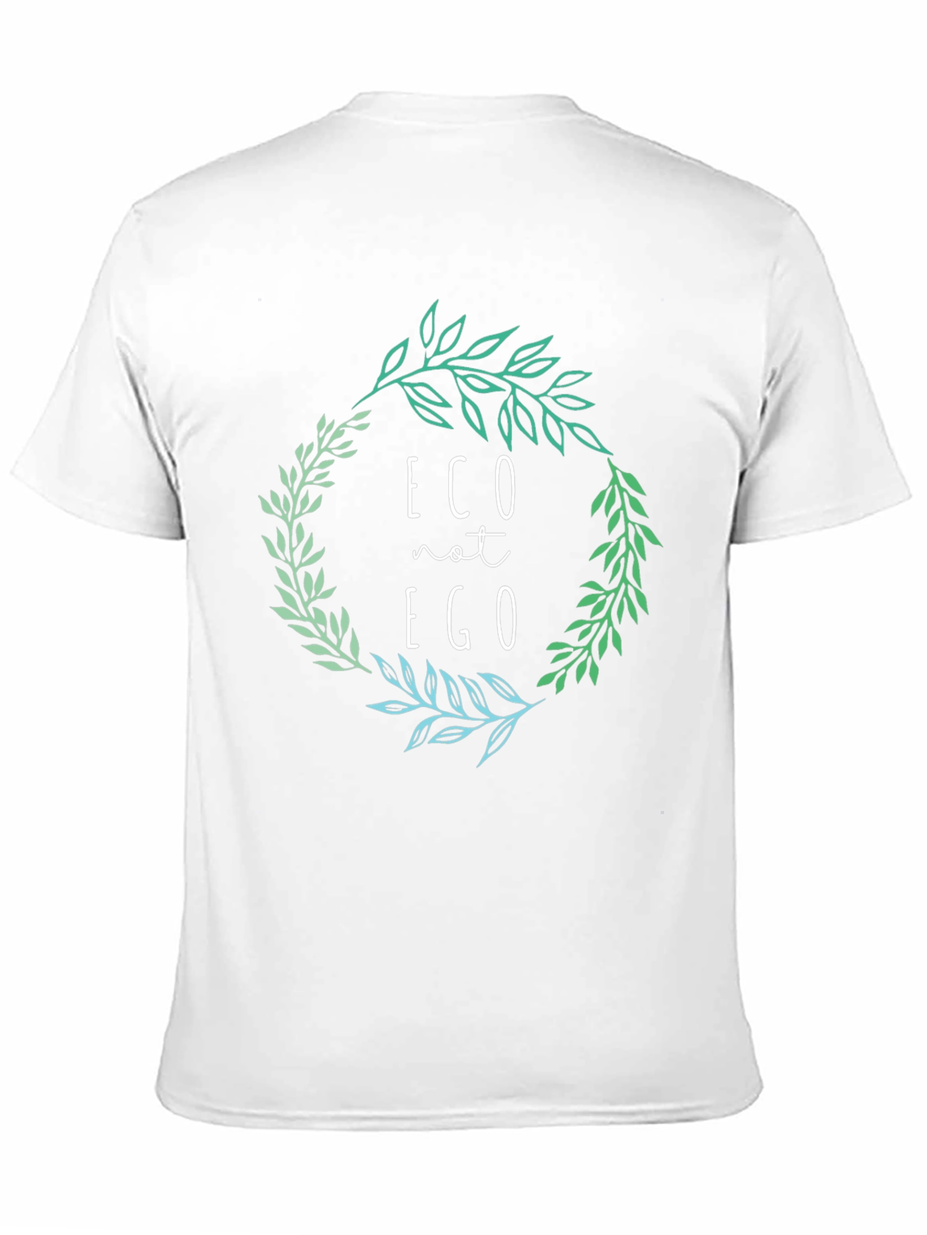 Eco Not Ego Graphic Tee - Organic Cotton