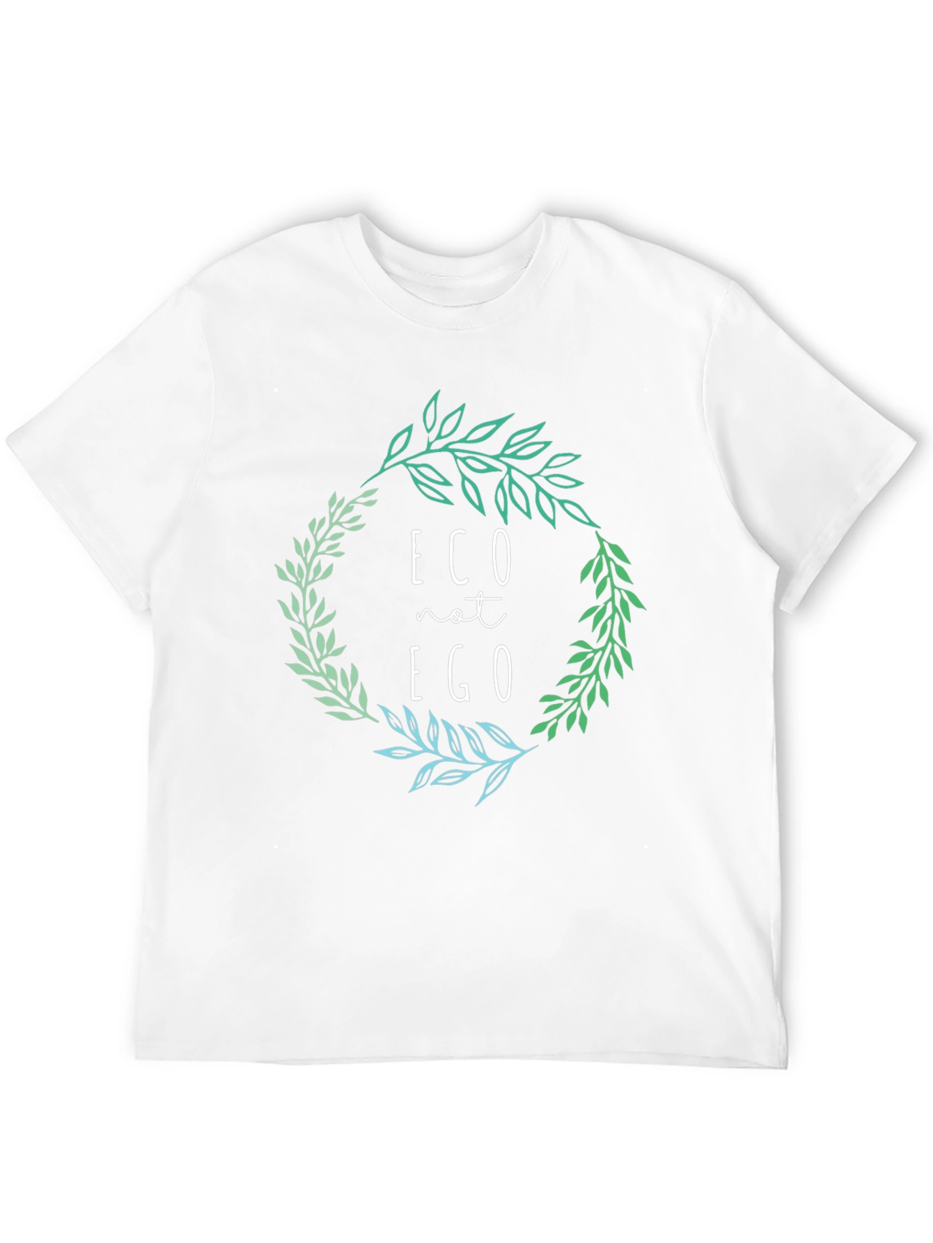 Eco Not Ego Graphic Tee - Organic Cotton