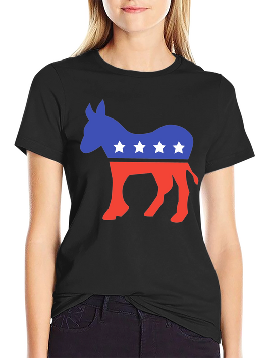 Democrat Donkey Tee - Patriotic Political T-Shirt