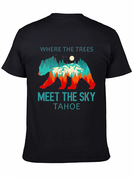 Tahoe Bear Graphic Tee - Nature Lovers Comfort