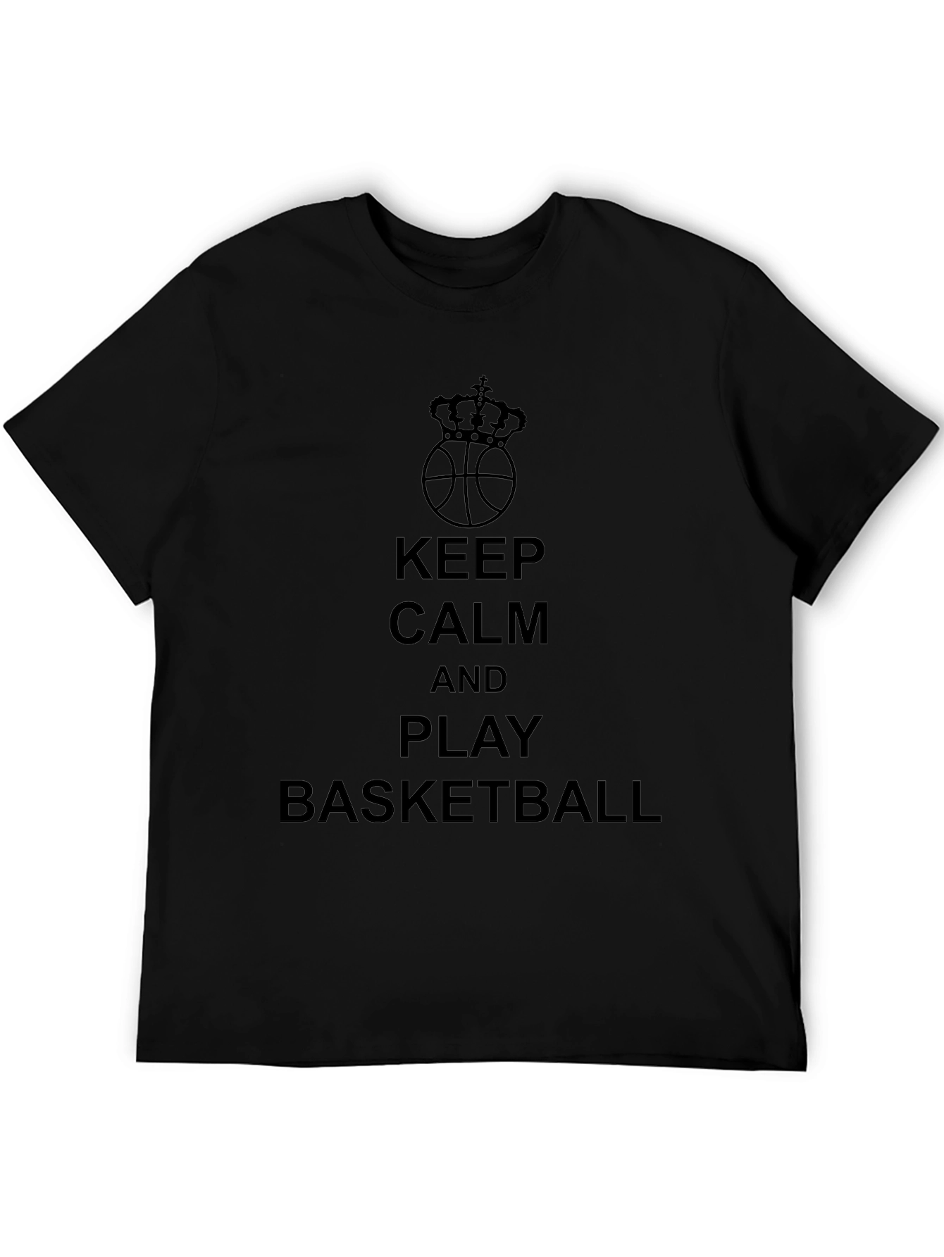 Keep Calm and Play Basketball T-Shirt