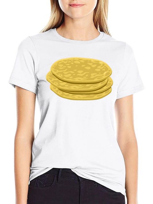 Taco Lover T-Shirt - Funny Tortilla Stack Graphic Tee