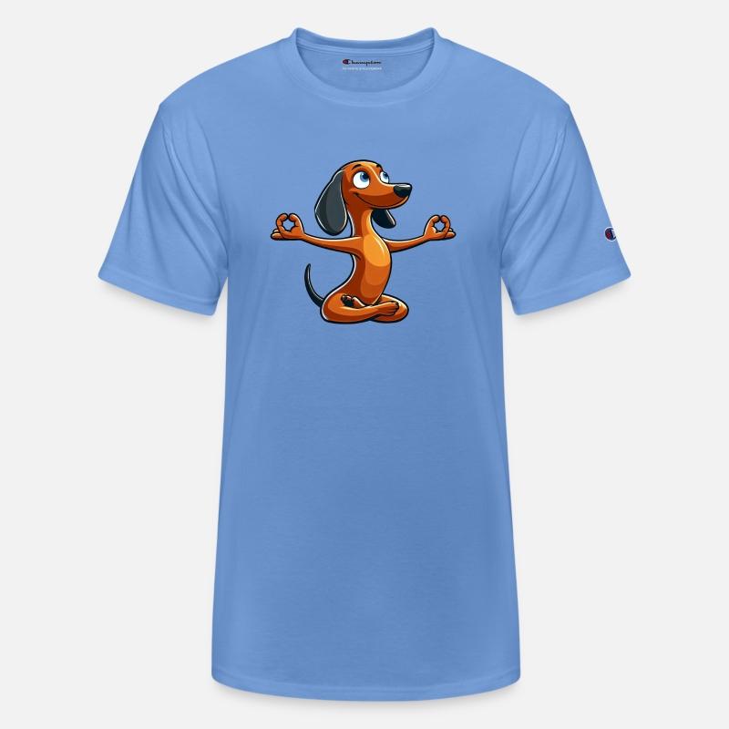 Dachshund Dog Yoga Zen Meditation Buddhism