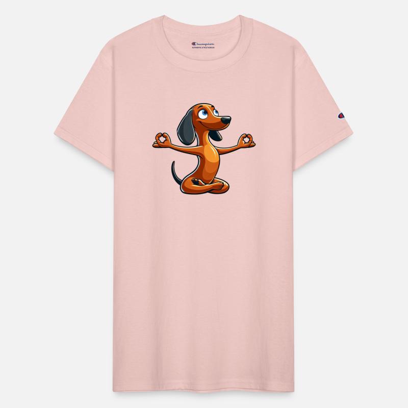 Dachshund Dog Yoga Zen Meditation Buddhism