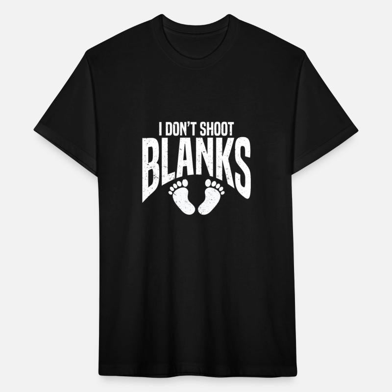 Dad I Don't Shoot Blanks Baby Shower Gender Reveal