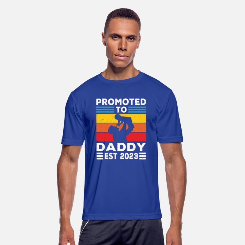 Daddy | Promoted to Daddy Est 2023 Dad Gifts Retro