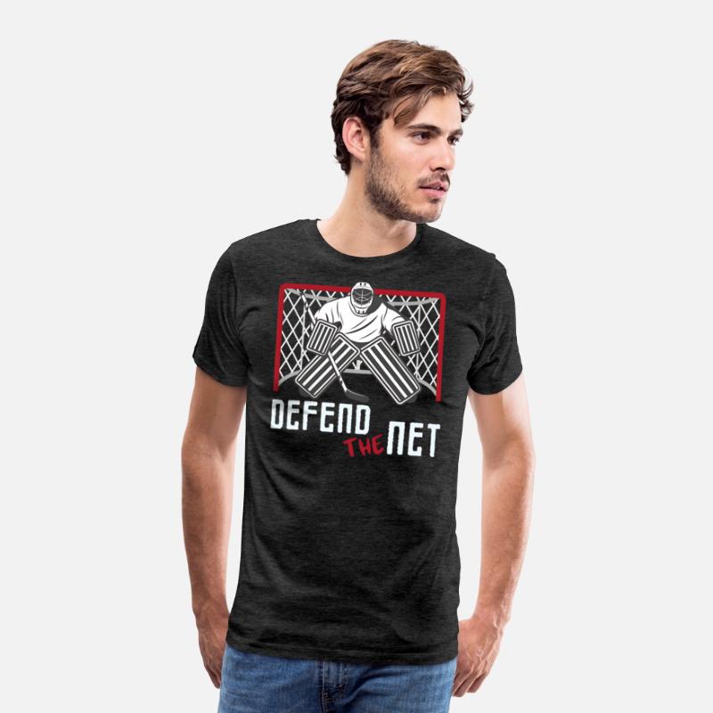 defend the net hockey sport lover gift