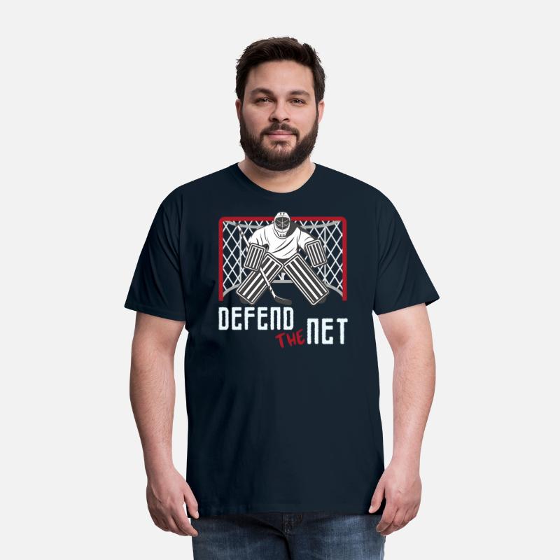 defend the net hockey sport lover gift