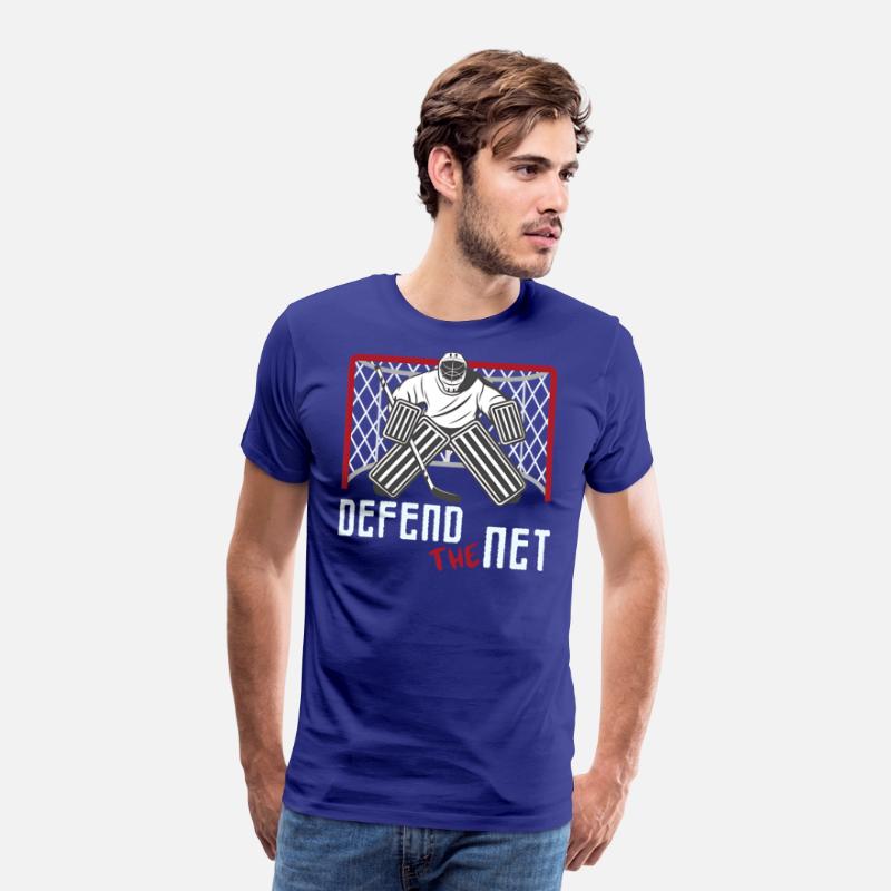 defend the net hockey sport lover gift