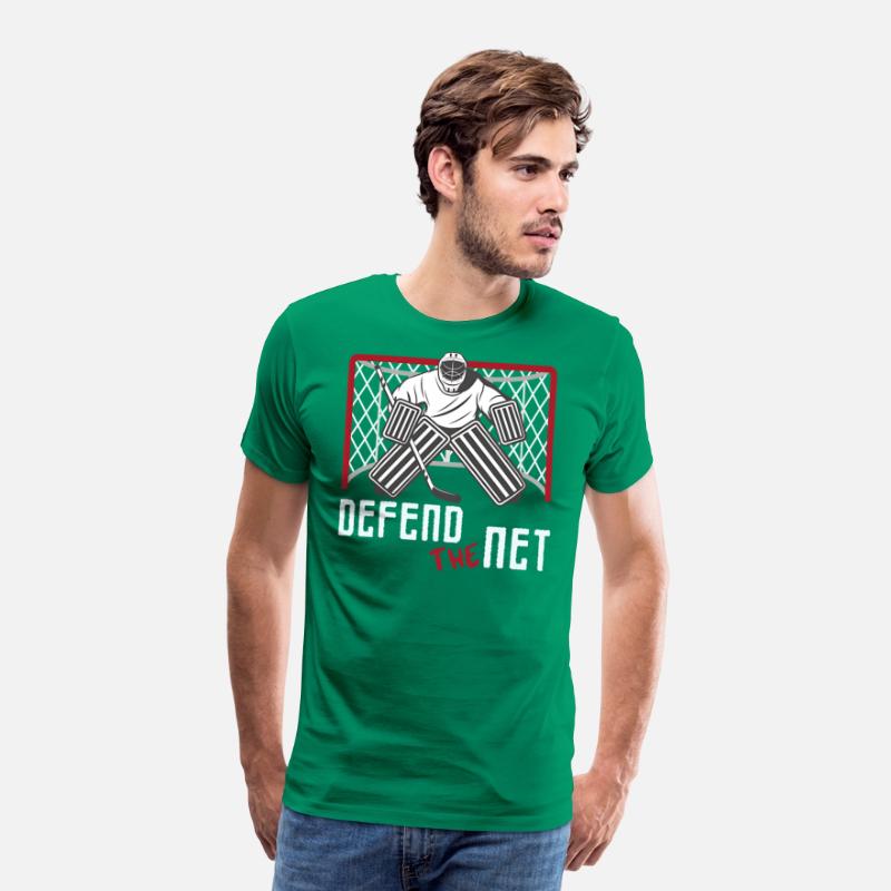 defend the net hockey sport lover gift