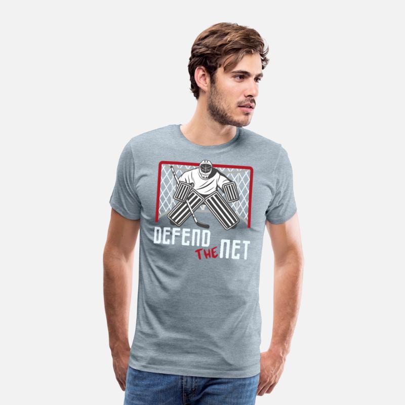 defend the net hockey sport lover gift