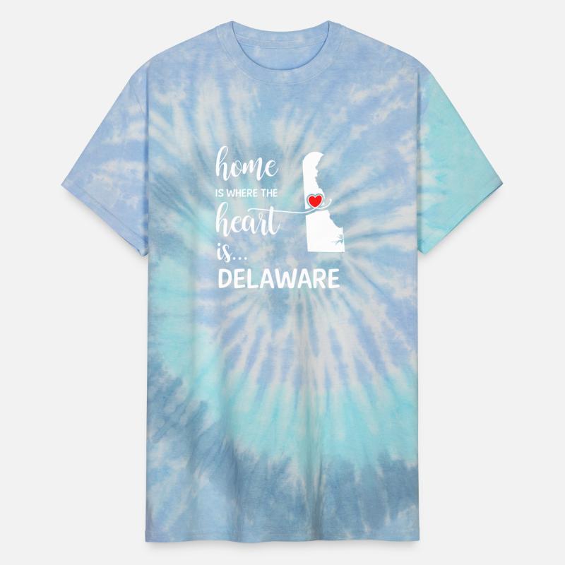 Delaware Home Is Where Heart Is Cool Gift