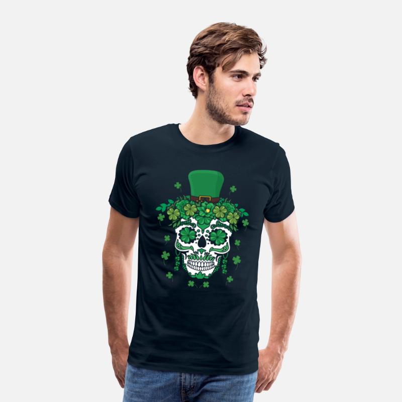 Dia De Los Muertos St Patty's Day Irish Flower