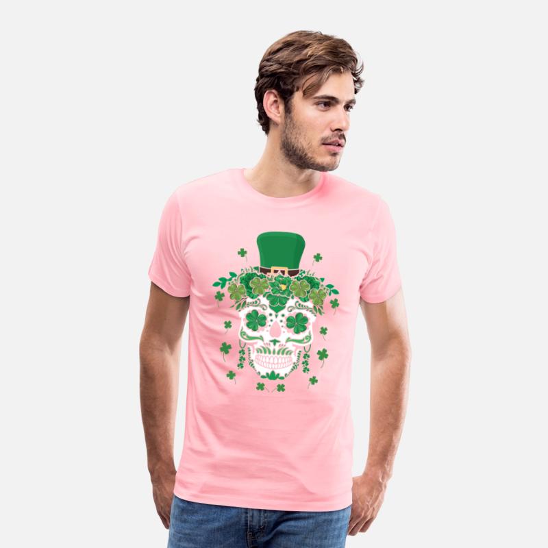 Dia De Los Muertos St Patty's Day Irish Flower