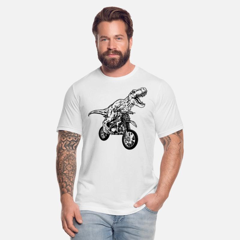 Dirt Bike Dinosaur Dirtbike Dino - Motocross Dino