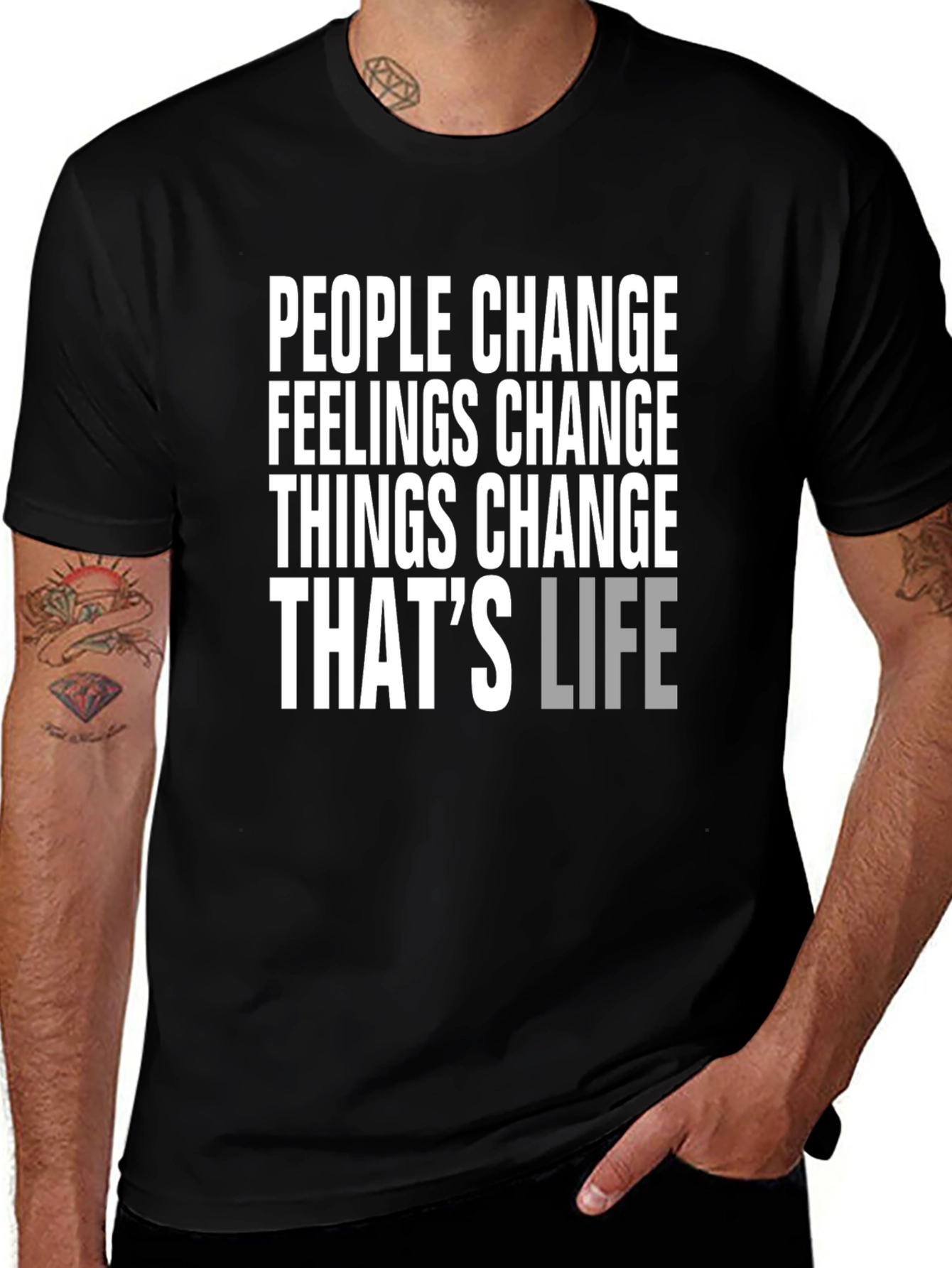 People Change Graphic T-Shirt