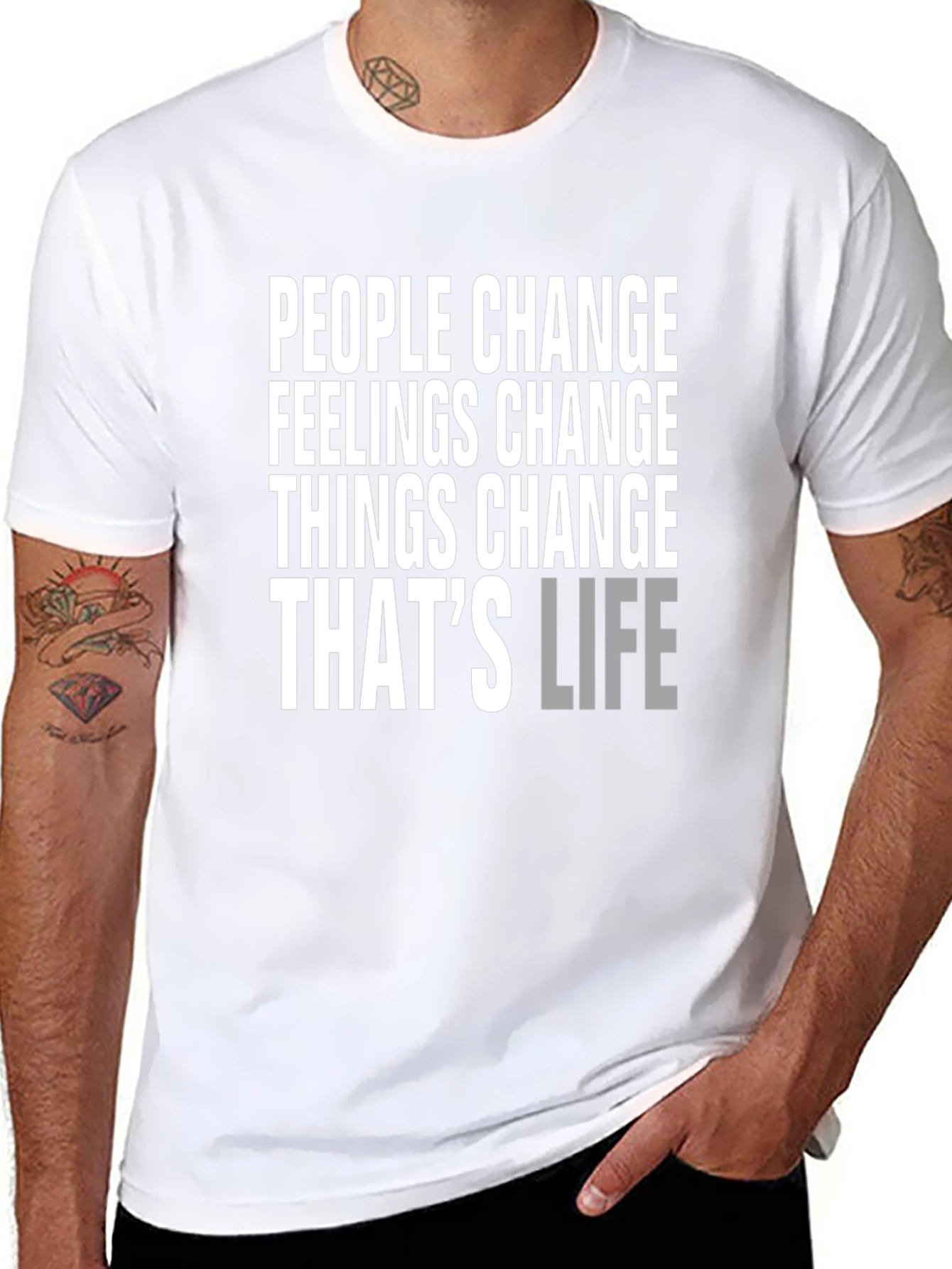 People Change Graphic T-Shirt