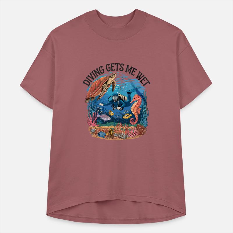 Diving Gets Me Wet Underwater Adventure with Sea