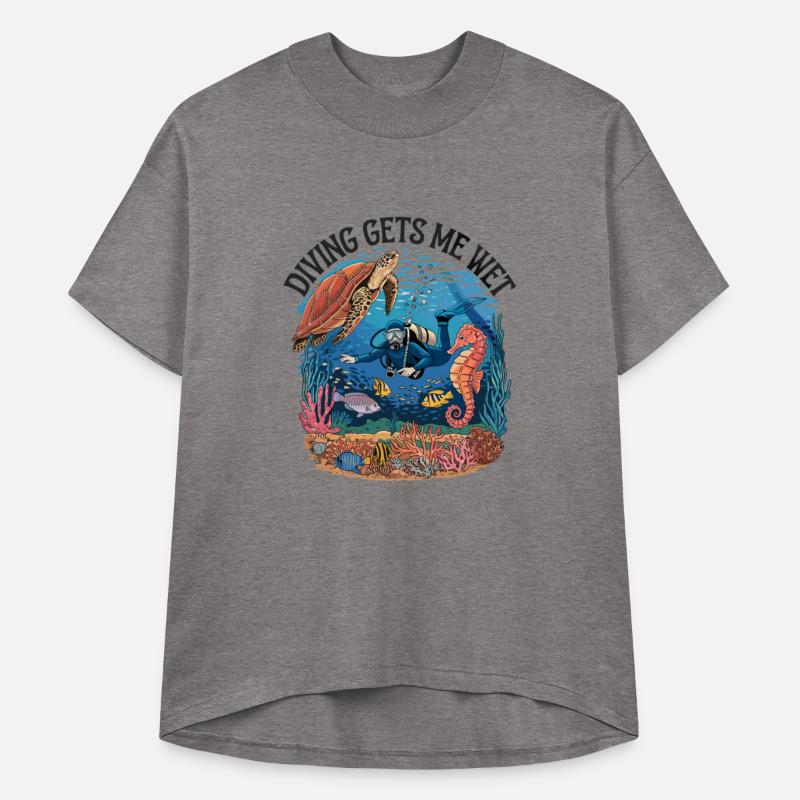 Diving Gets Me Wet Underwater Adventure with Sea