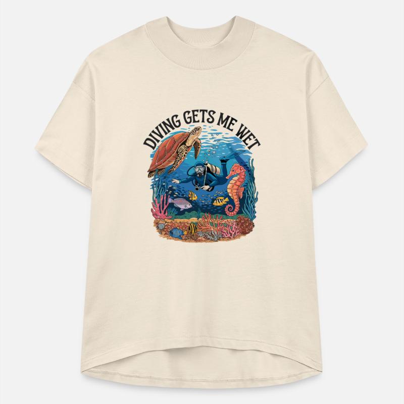 Diving Gets Me Wet Underwater Adventure with Sea