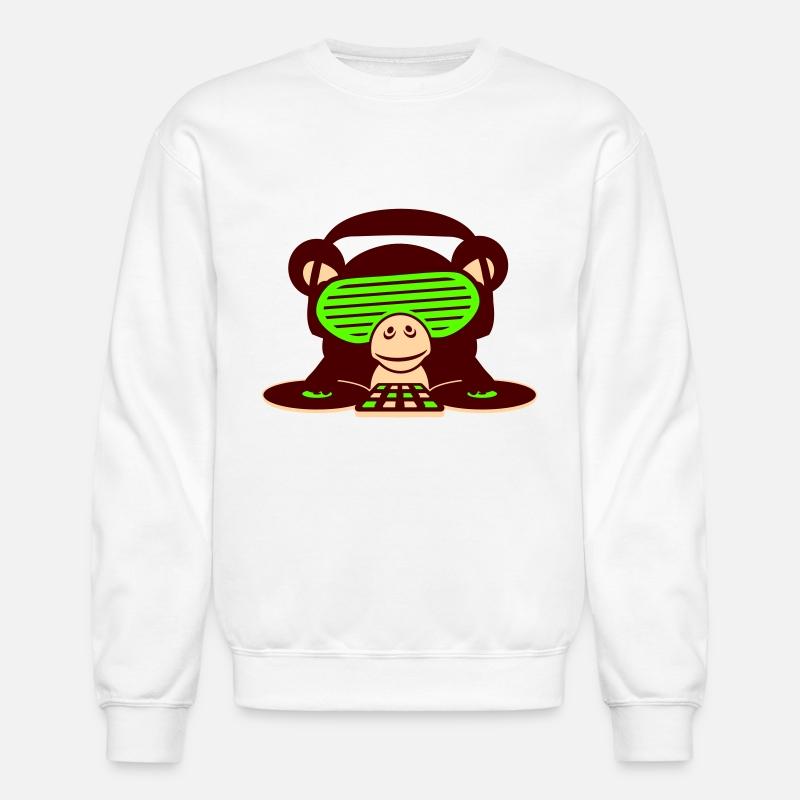 DJ Club Disco Music Party Funny Monkey Chimpanzee