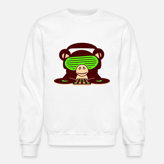 DJ Club Disco Music Party Funny Monkey Chimpanzee