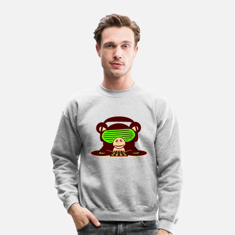 DJ Club Disco Music Party Funny Monkey Chimpanzee