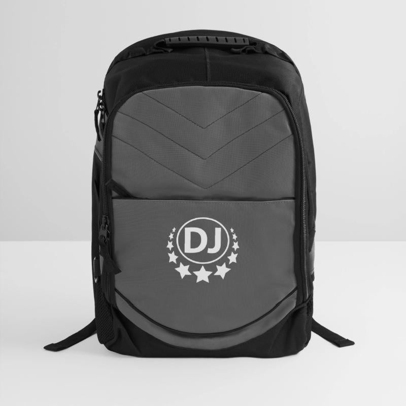 DJ Deejay Star Dance Club Disco Music Party Logo