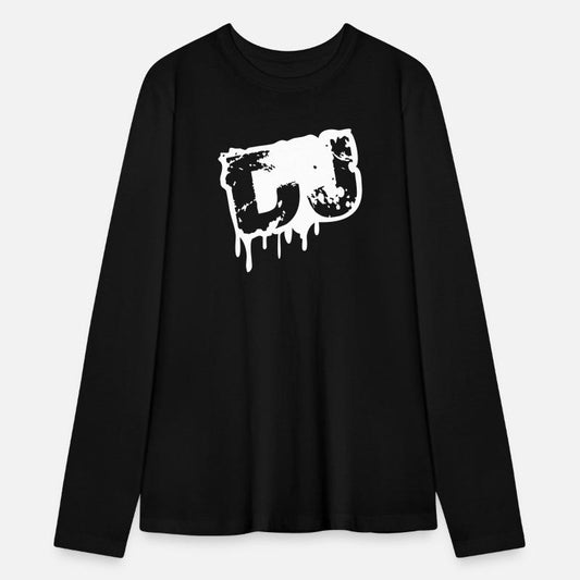 DJ Graffiti Spray Drops Music Party Text Lettering