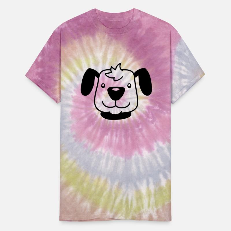 Dog Face Small Happy Pet Head Cute Funny Cartoon