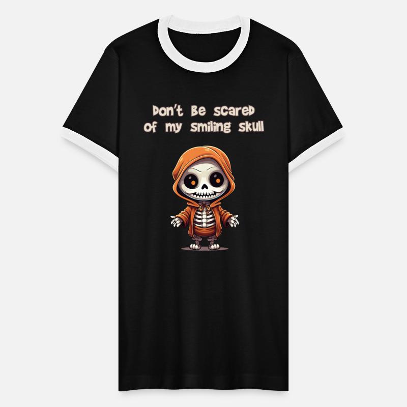 Don't be scared of my smiling skull.