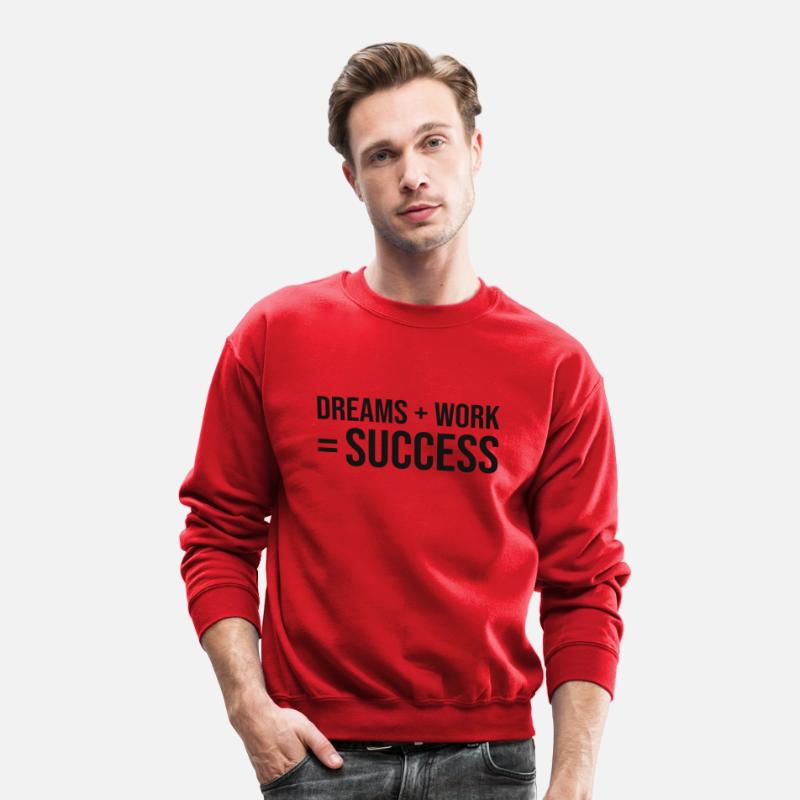 dreams plus work equals success
