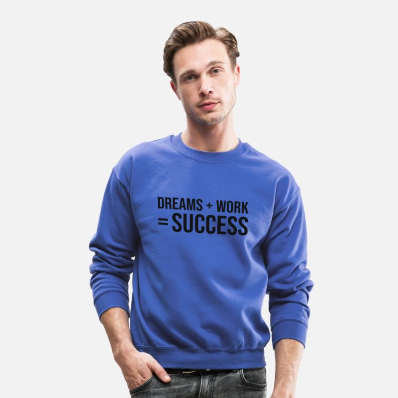 dreams plus work equals success