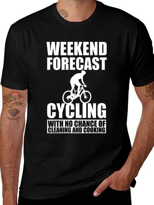 Weekend Cycling Forecast T-Shirt