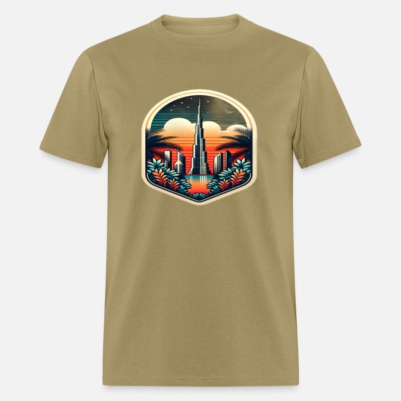 Dubai City United Arab Emirates Vintage Travel