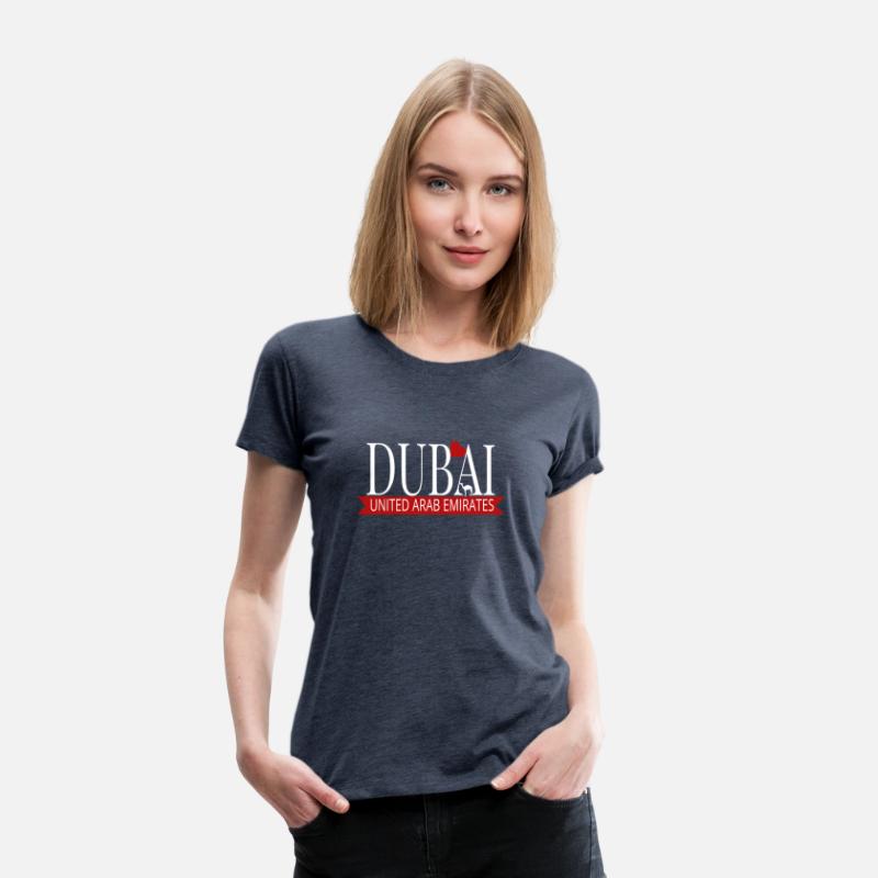 Dubai United Arab Emirates Uae T-Shirt With Heart