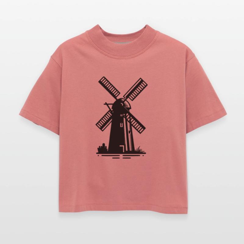 Dutch Grain Windmill For Wheat Flour