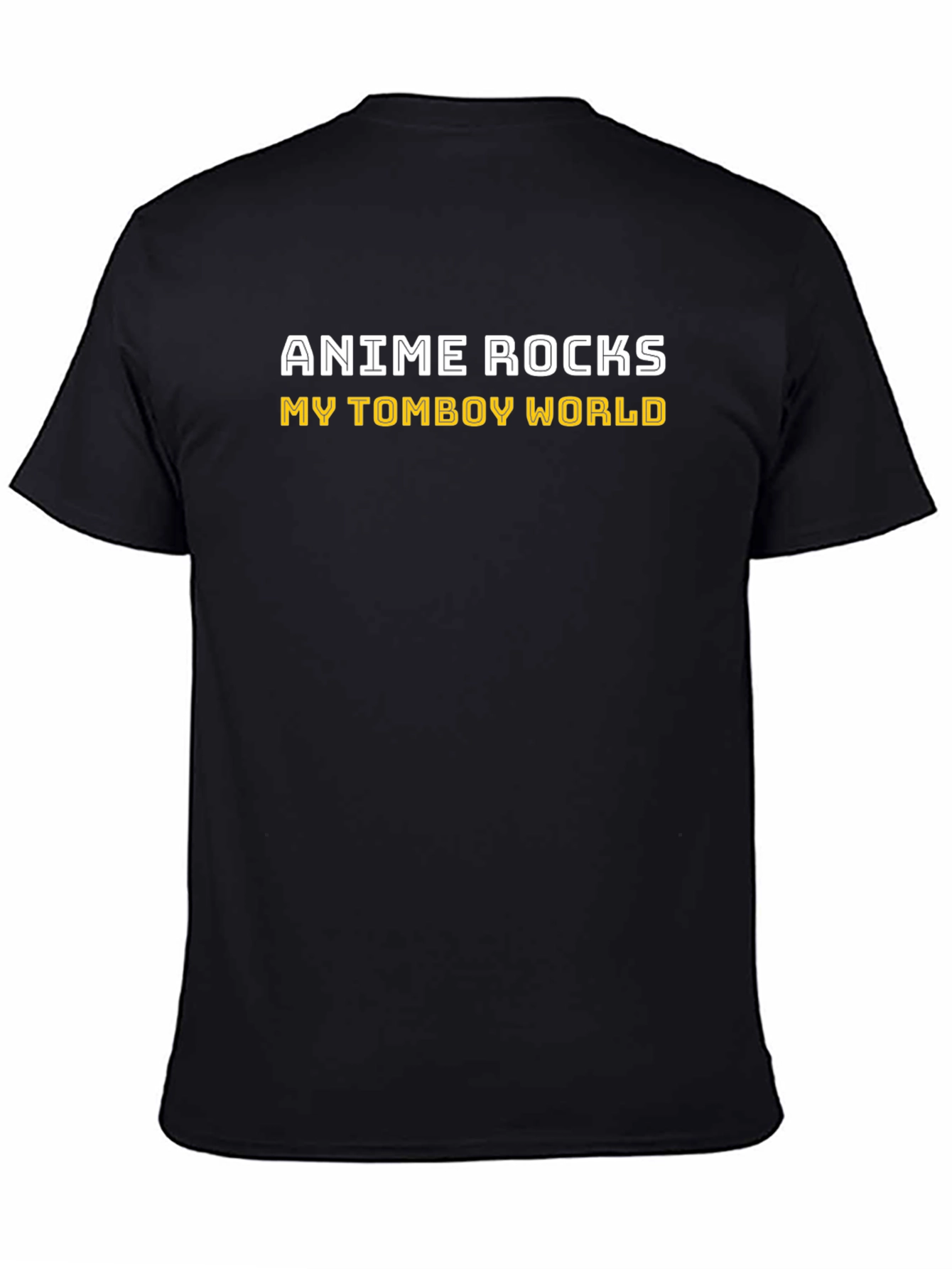 Anime Rocks My Tomboy World Graphic Tee