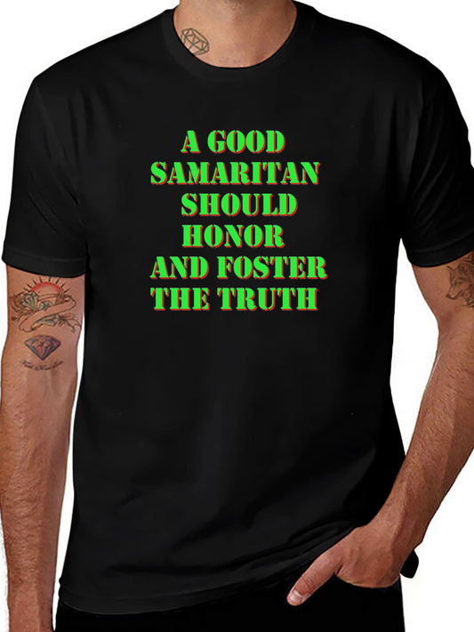Good Samaritan Truth Black T-Shirt
