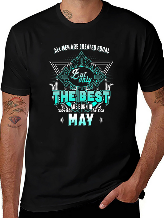 Best Men Born in May T-Shirt