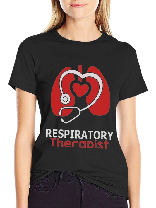 Respiratory Therapist Graphic T-Shirt - Medical Professional Tee