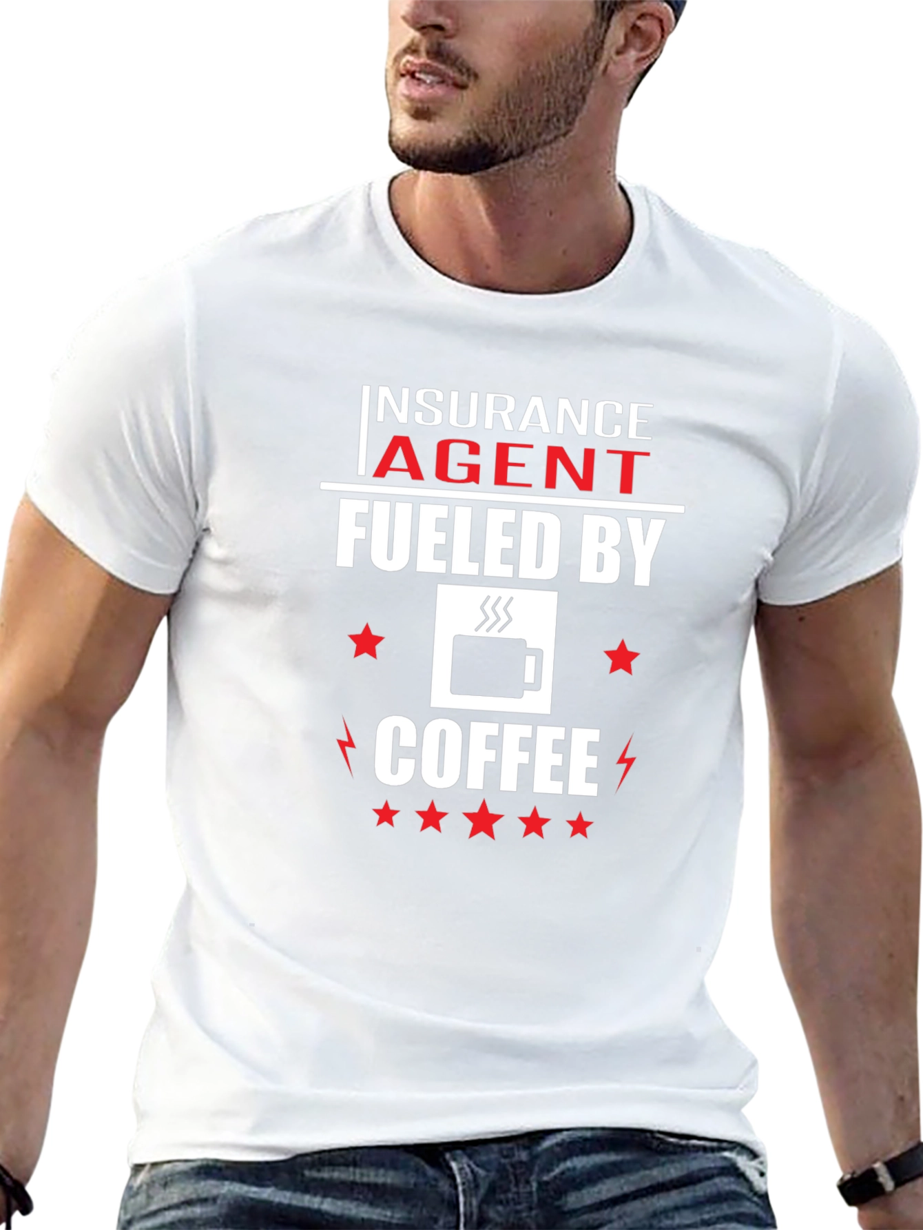 Insurance Agent Fueled By Coffee T-Shirt
