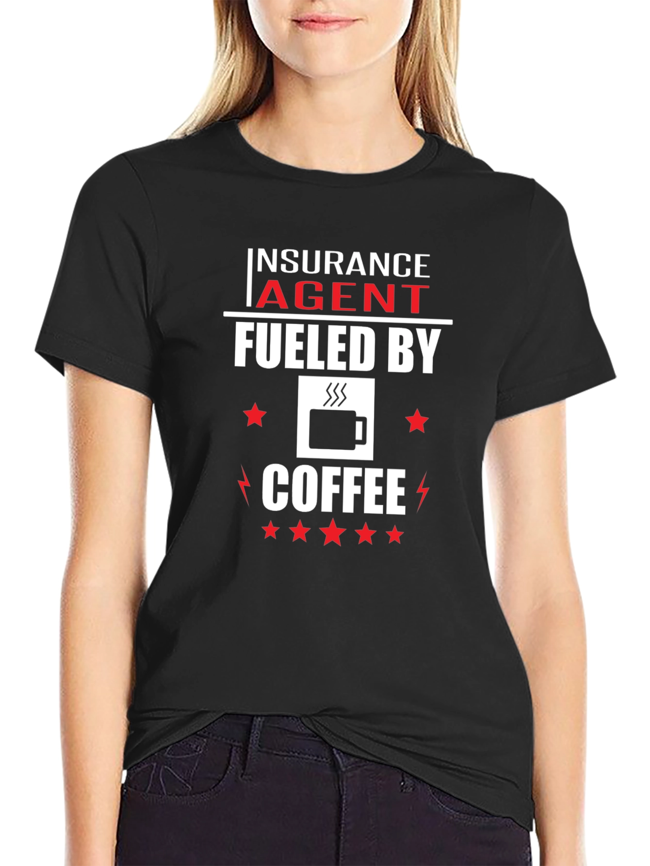 Insurance Agent Fueled By Coffee T-Shirt