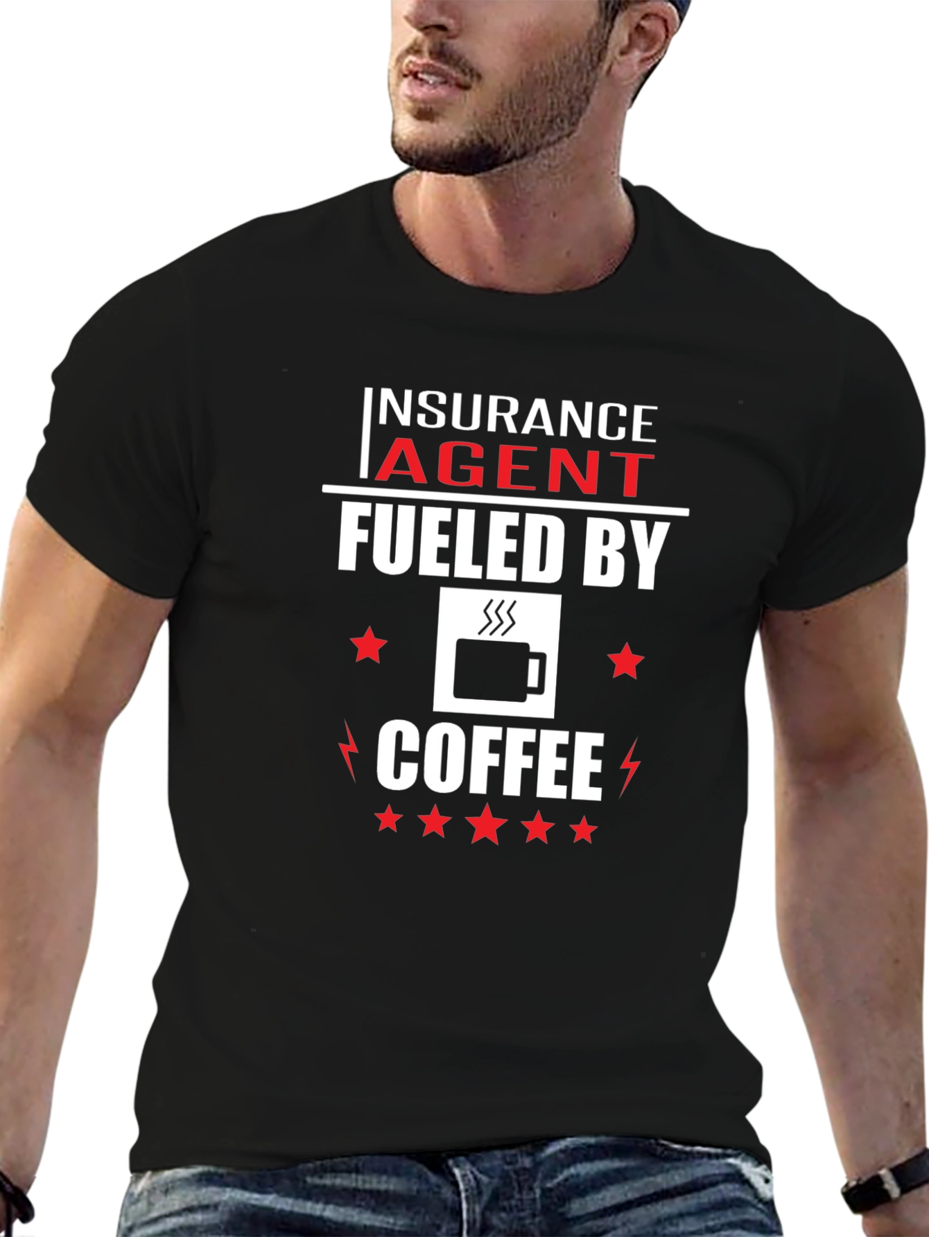 Insurance Agent Fueled By Coffee T-Shirt