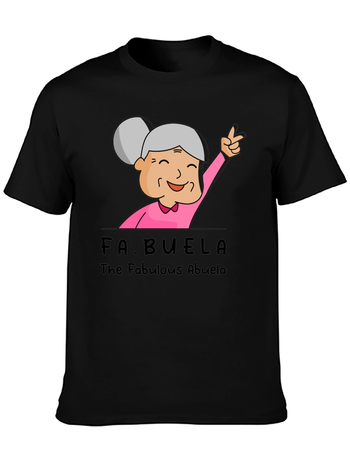 Fabulous Abuela T-Shirt: Funny Grandma Tee