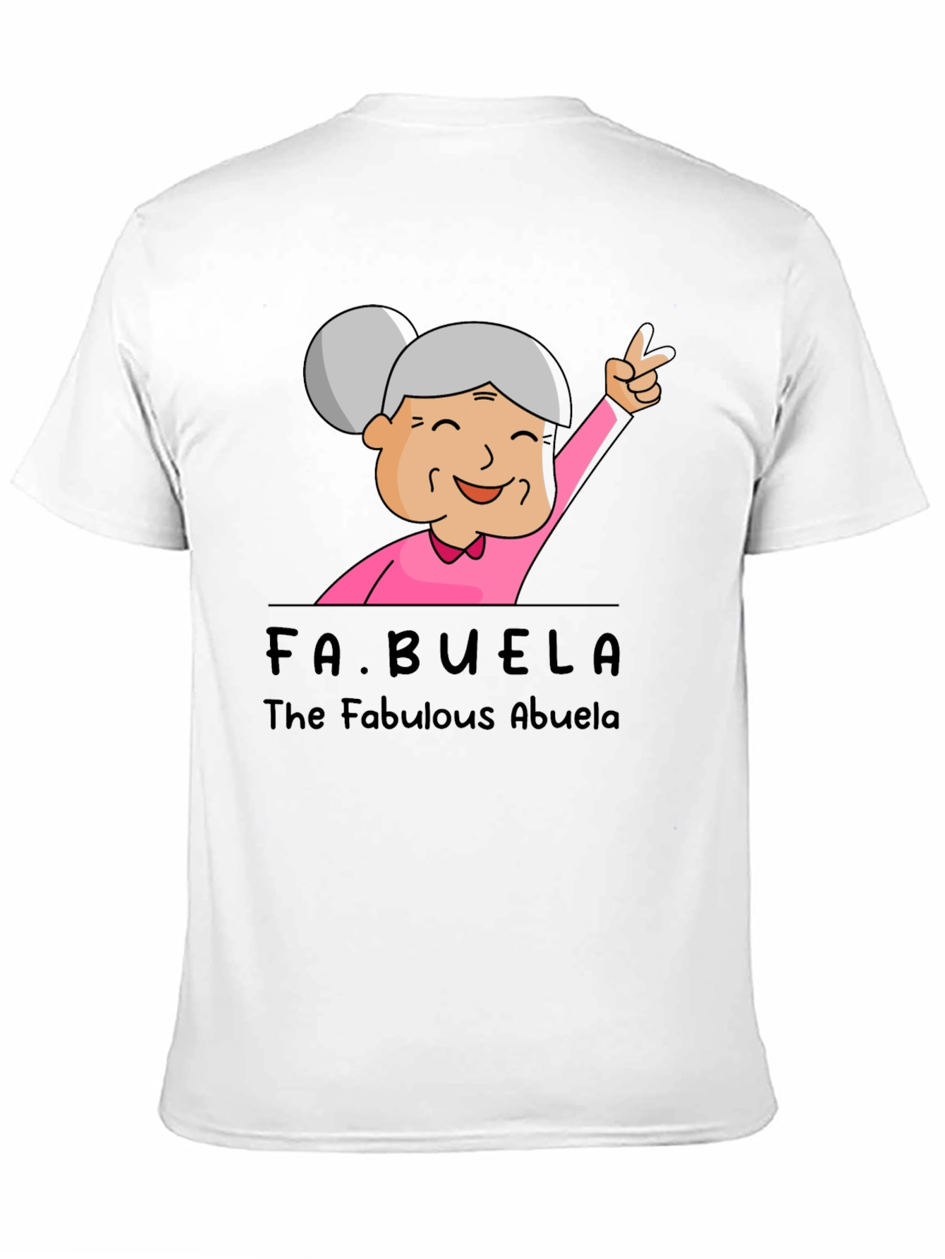 Fabulous Abuela T-Shirt: Funny Grandma Tee