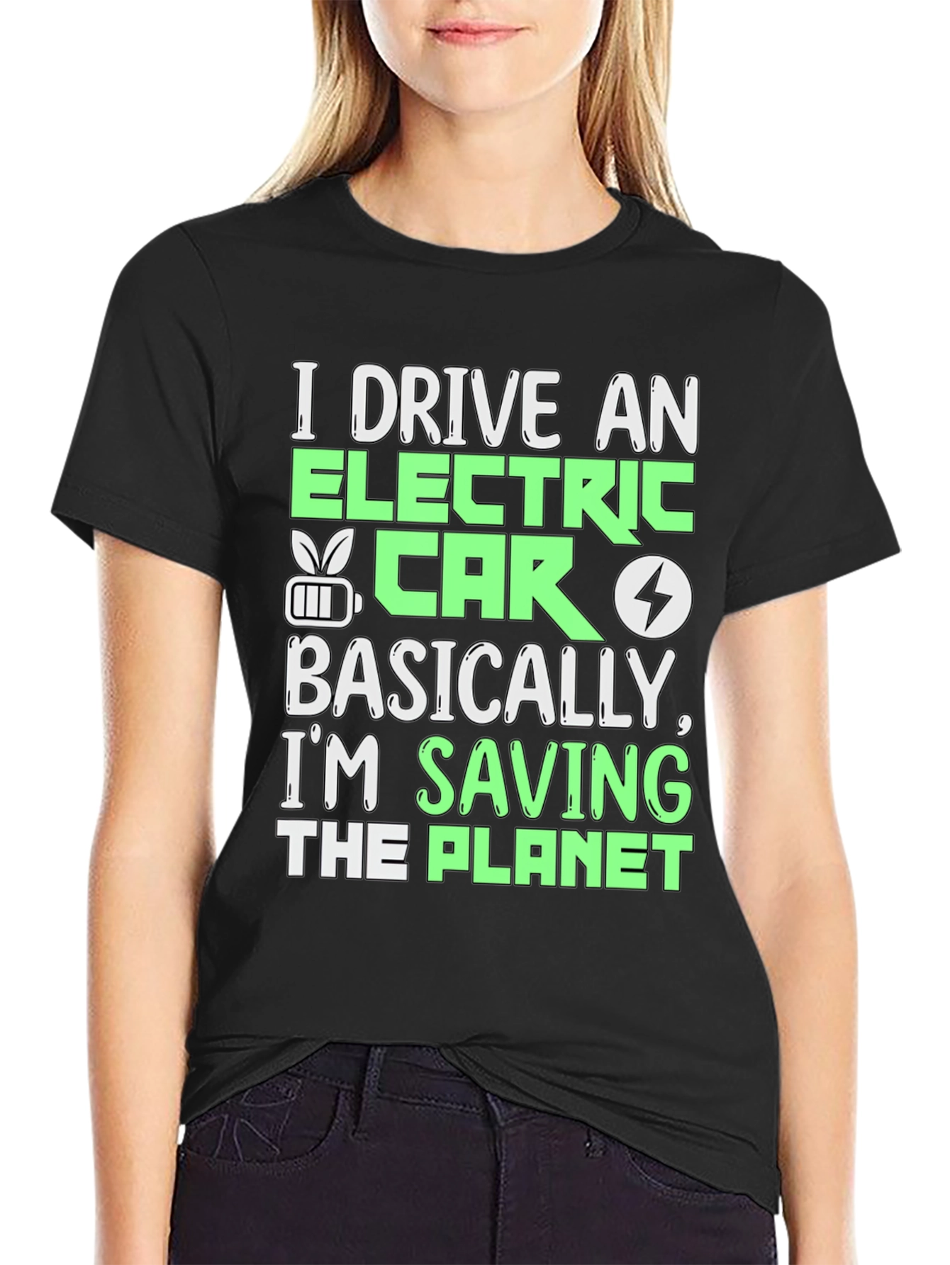 I Drive an Electric Car T-Shirt