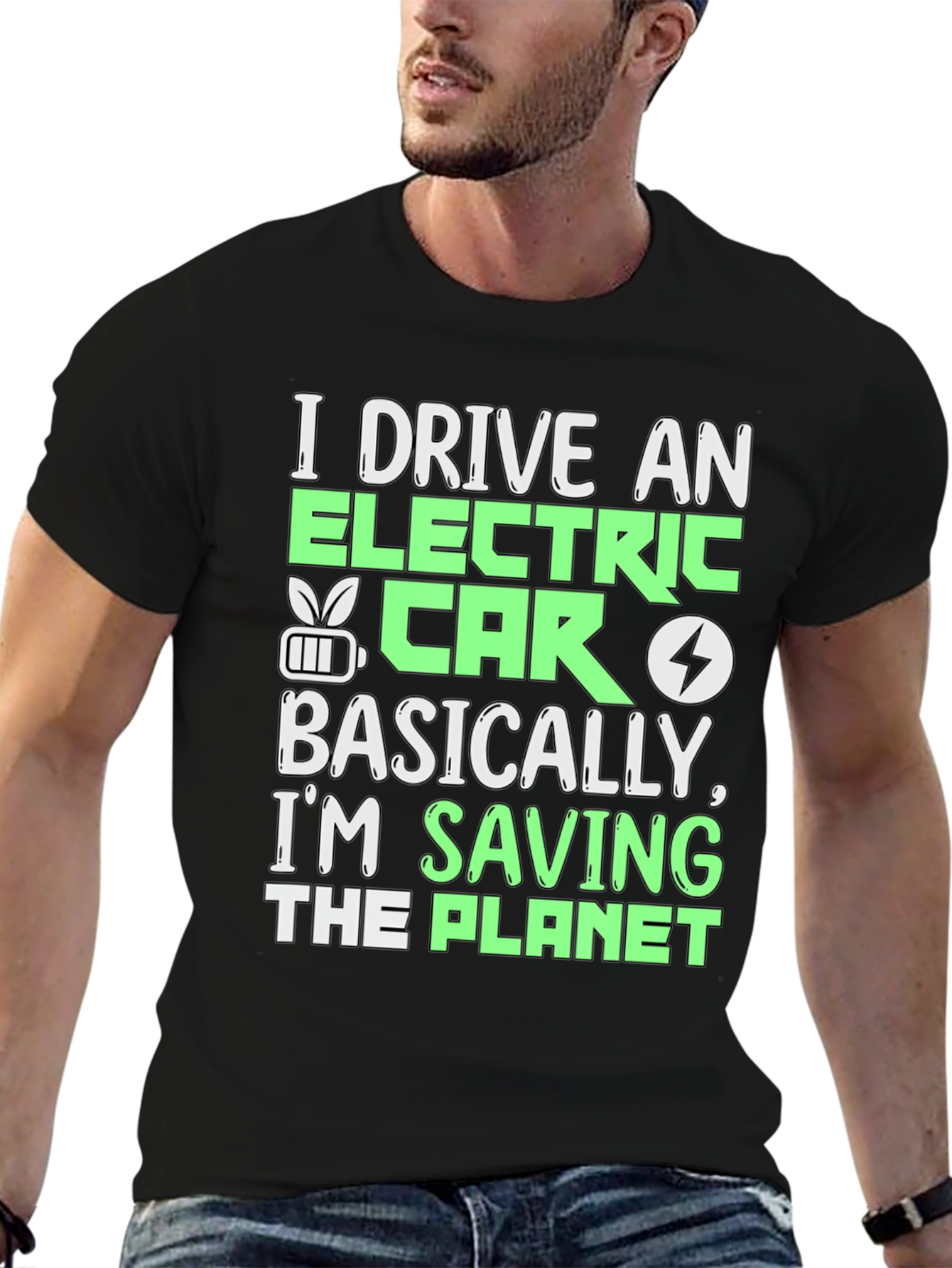 I Drive an Electric Car T-Shirt